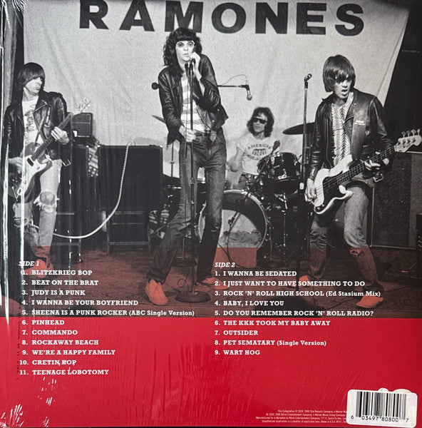 Ramones : Greatest Hits (LP, Comp, RE, Cle)