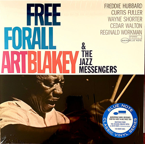 Art Blakey & The Jazz Messengers : Free For All (LP, RE, 180)