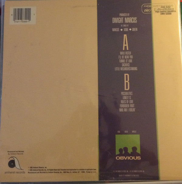 Obvious : Obvious (LP, Promo)