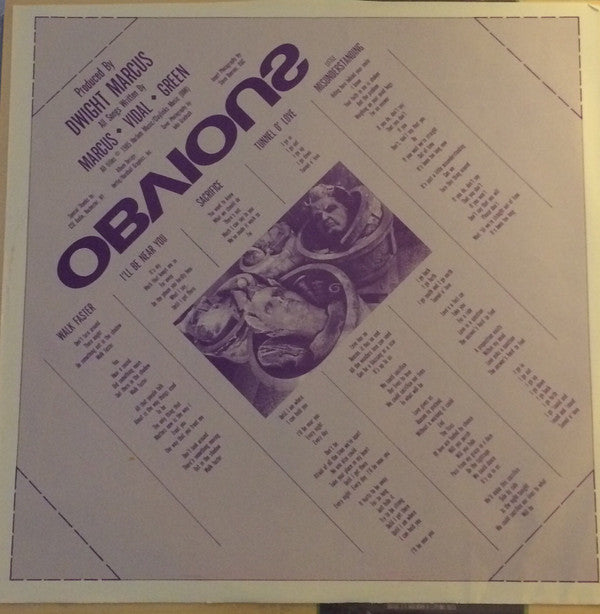 Obvious : Obvious (LP, Promo)