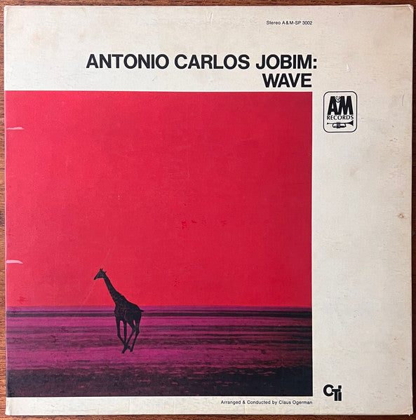 Antonio Carlos Jobim : Wave (LP, Album, Mon)
