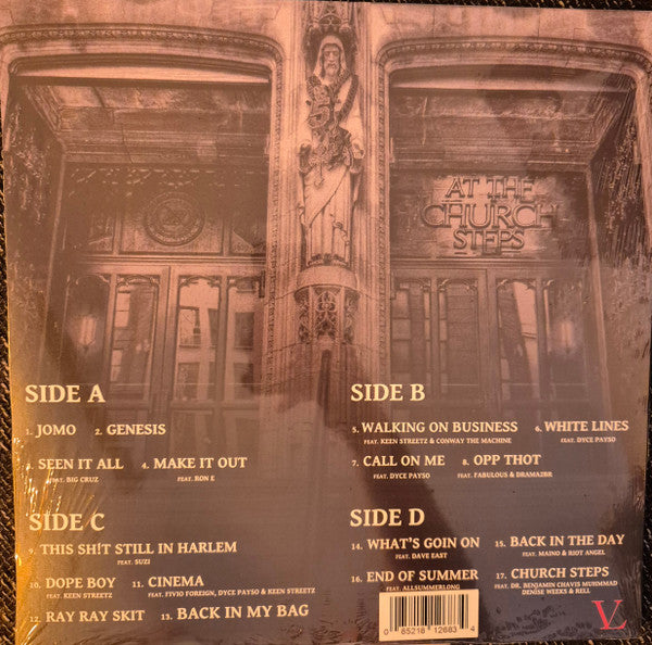 Jim Jones (2) : At The Church Steps (2xLP, Album, Ltd)