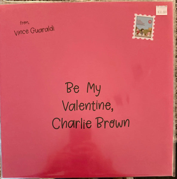 Vince Guaraldi : Be My Valentine, Charlie Brown (12", Shape, EP, Bioplastic, Red)