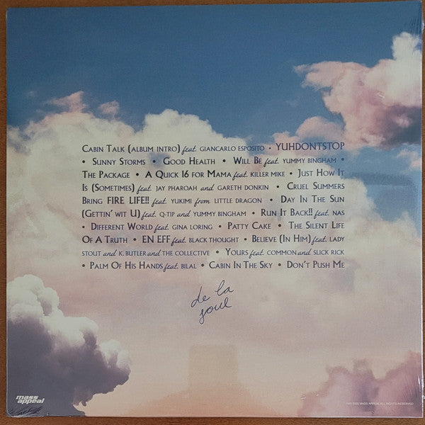 De La Soul : Cabin In The Sky (LP, Album, Ltd, Sky)