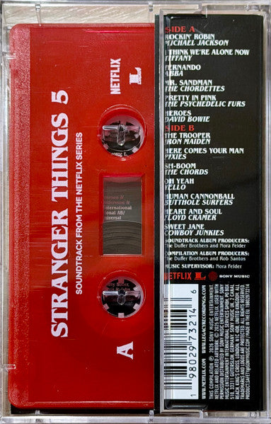 Various : Stranger Things 5 (Soundtrack From The Netflix Series) (Cass, Comp)