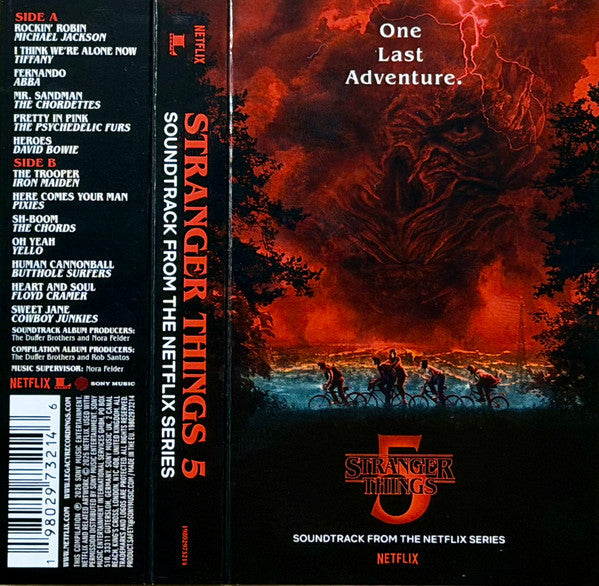 Various : Stranger Things 5 (Soundtrack From The Netflix Series) (Cass, Comp)