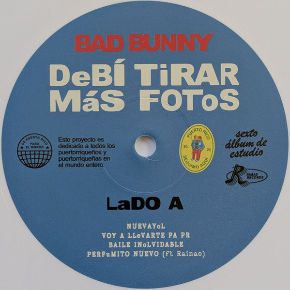 Buy Bad Bunny : Debí Tirar Más Fotos (2xLP, Album, RE, Whi) Online