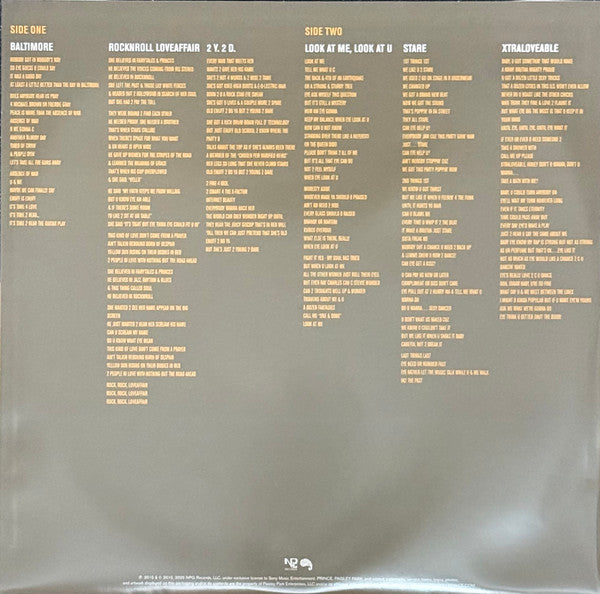 Prince : HITnRUN Phase Two (2xLP, Album, RE)