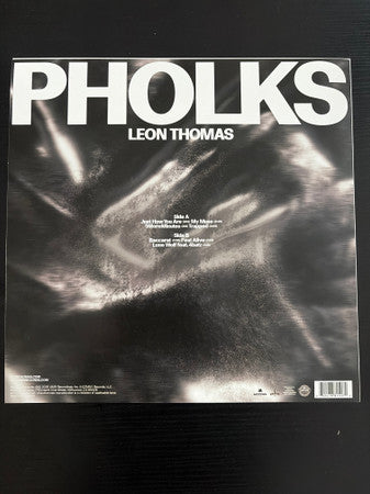 Leon Thomas III : PHOLKS (12", EP, S/Edition, Bla)