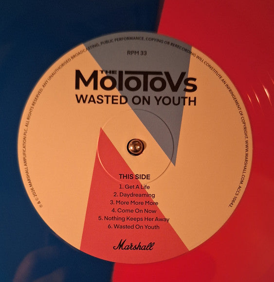 Buy The Molotovs : Wasted On Youth (LP, Album, Ltd, Blu) Online