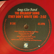 Greg Kihn Band : Jeopardy / The Breakup Song (They Don't Write 'Em) (7", Shape, Single, Ltd, Bro)