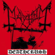 the album cover for Mayhem - Deathcrush