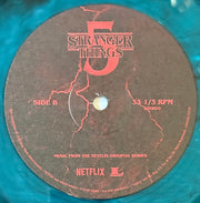 Various : Stranger Things 5 (Soundtrack From The Netflix Series) (LP, Comp, Sea)