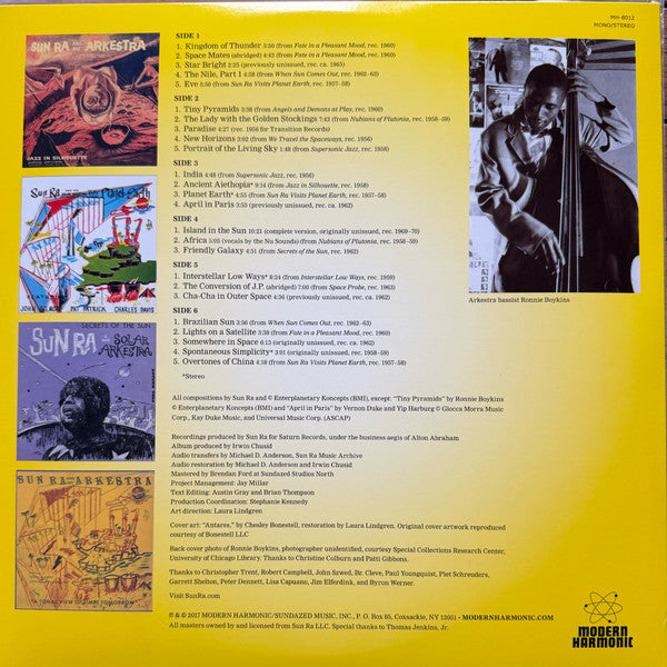 Sun Ra : Exotica (3xLP, Comp, RP, Ora)