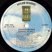 Jackson Browne : Running On Empty (LP, Album, SP )