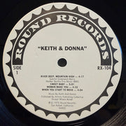 Keith Godchaux & Donna Godchaux : Keith & Donna (LP, Album, San)