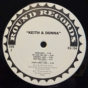 Keith Godchaux & Donna Godchaux : Keith & Donna (LP, Album, San)