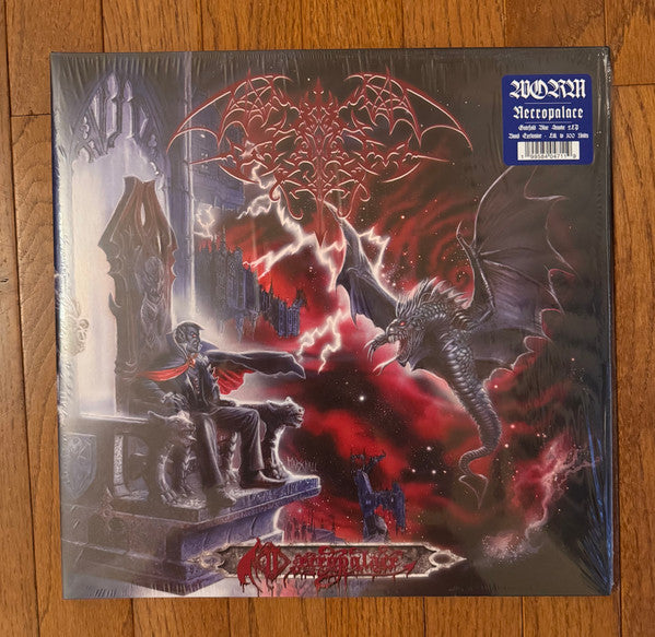 Worm (23) : Necropalace (2xLP, Album, Ltd, Blu)