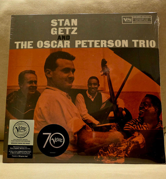 Stan Getz And The Oscar Peterson Trio : Stan Getz And The Oscar Peterson Trio (LP, Album, RE, 180)