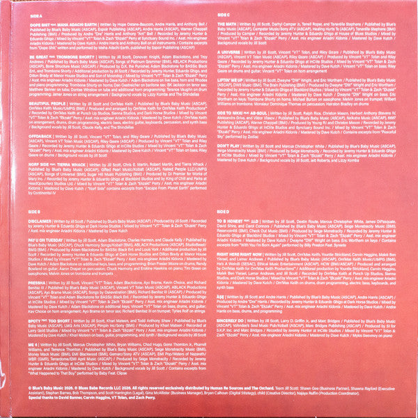 Jill Scott : To Whom This May Concern (2xLP, Album, Ltd, Tra)