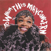 Jill Scott : To Whom This May Concern (CD, Album)