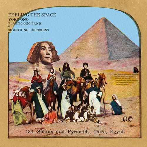 the album cover for Yoko Ono - Feeling The Space [LP]