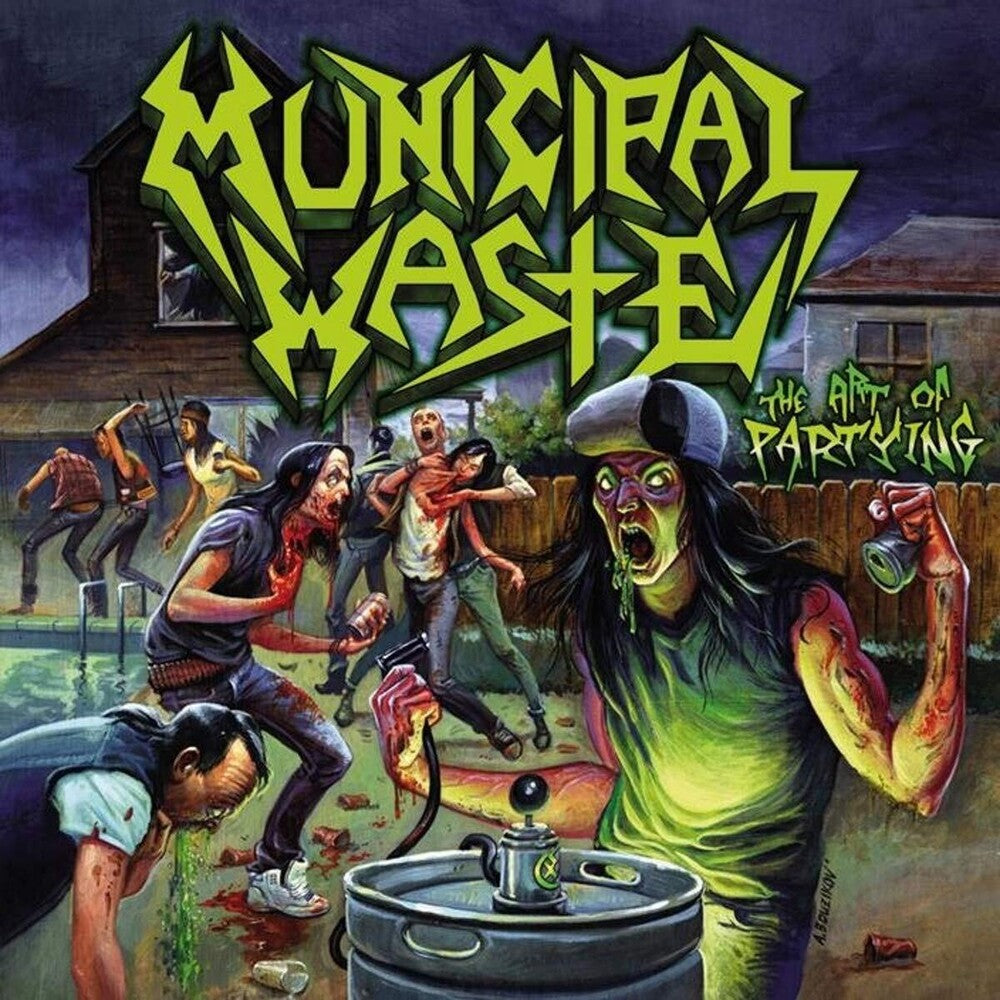 the album cover for Municipal Waste - Art Of Partying