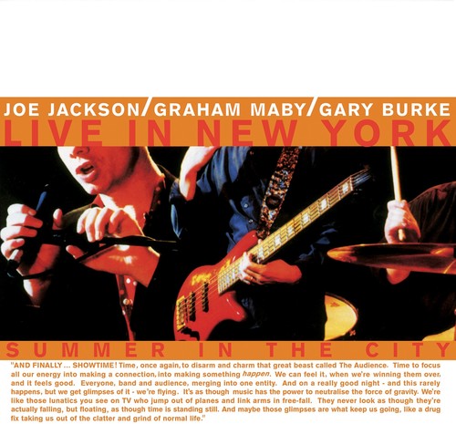 the album cover for Joe Jackson - Summer In The City: Live In New York (Gate) [180 Gram]