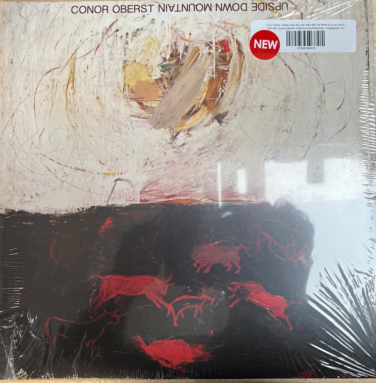 Conor Oberst - Upside Down Mountain (Mint (M)) Folk World & Country (2xLP, Album, 140 + CD, Album)