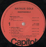 Natalie Cole : Inseparable (LP, Album, Jac)