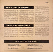 Ella Fitzgerald : Ella Fitzgerald Sings The Gershwin Song Book Vol. 1 (LP, Album, Mono, Hol)