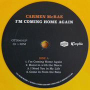 Carmen McRae : I'm Coming Home Again (2xLP, RE, Rec)