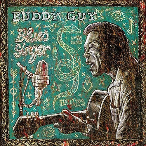 the album cover for Buddy Guy - Blues Singer