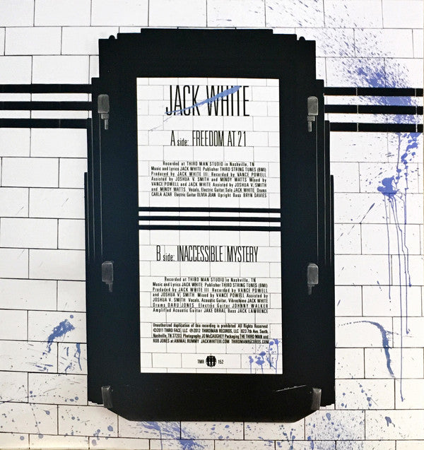 Jack White (2) : Freedom At 21 (7", Single)