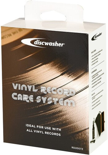 Discwasher RD2007Z D4+ Record Care System With Brush/ Fluid / Gift Box