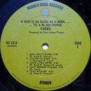 Faces (3) : A Nod Is As Good As A Wink...To A Blind Horse (LP, Album, Ter)
