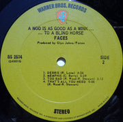 Faces (3) : A Nod Is As Good As A Wink...To A Blind Horse (LP, Album, Ter)