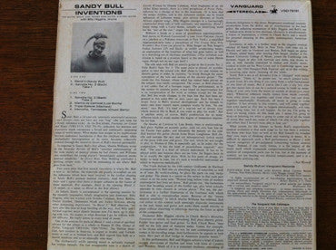 Sandy Bull : Inventions (LP, Album, RP)