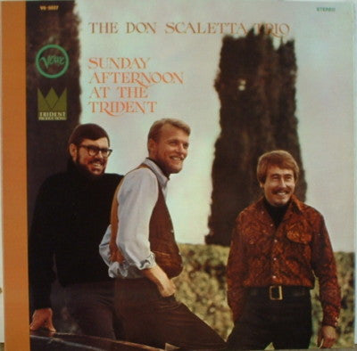 The Don Scaletta Trio : Sunday Afternoon At The Trident (LP, Album)