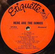 The Sonics : !!!Here Are The Sonics!!! (LP, Album, Mono)