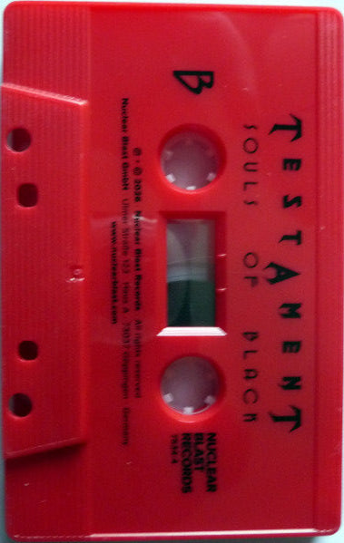 Testament (2) : Souls Of Black (Cass, Album, RE, Red)