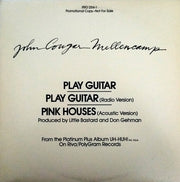 John Cougar Mellencamp : Play Guitar (12", Single, Promo, PRC)