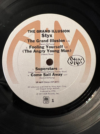 Styx : The Grand Illusion (LP, Album, Ter)