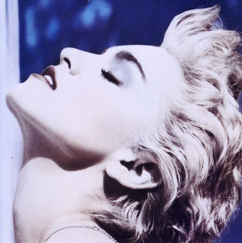 the album cover for Madonna - True Blue