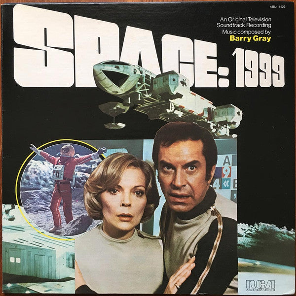 Barry Gray : Space: 1999 (An Original Television Soundtrack Recording) (LP, Album, Tan)