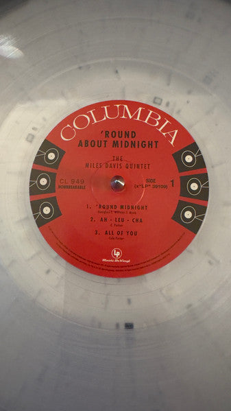 Miles Davis : 'Round About Midnight (LP, Album, Mono, Ltd, Num, RE, Cle)