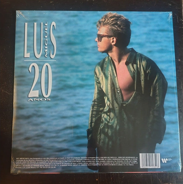 Luis Miguel : 20 Años (LP, Album, RE)