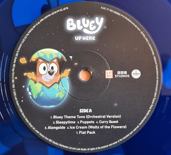 The Bluey Music Team, Joff Bush : Up Here (LP, Album, Tra)