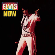 the album cover for Elvis Presley - Now