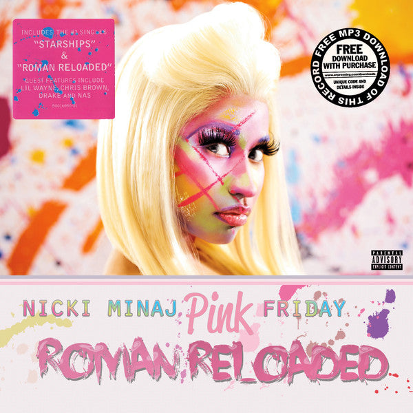 Nicki Minaj : Pink Friday: Roman Reloaded (2xLP, Album)